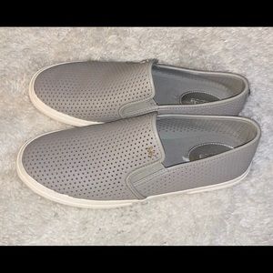 Michael Kors Laser-cut accent sued sneakers